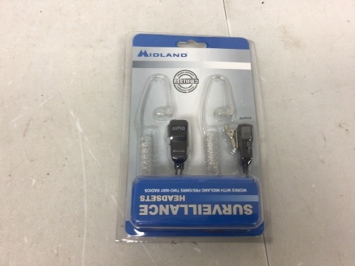 Surveillance Headsets, E-Comm Return - Lot 386