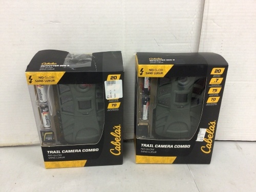 Lot of (2) Gen 3 Trail Cams, E-Comm Return - Lot 396