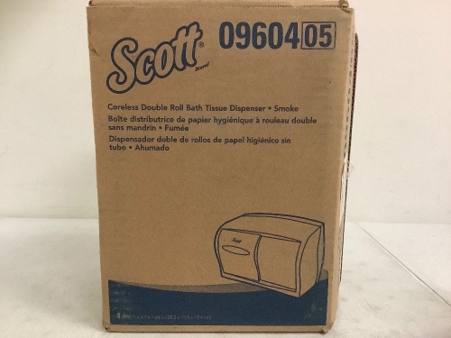 Scott Double Roll Bath Tissue Dispenser, Appears New - Lot 400