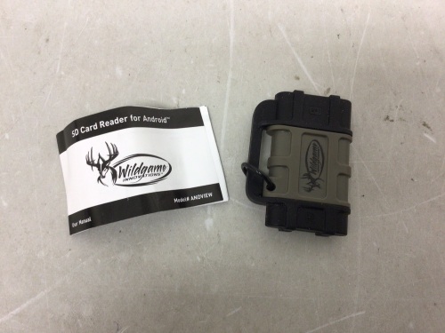 Wildgame SD Card Reader, E-Comm Return - Lot 407