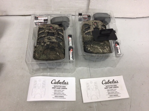 Lot of (2) Assorted Trail Cams, E-Comm Return - Lot 453