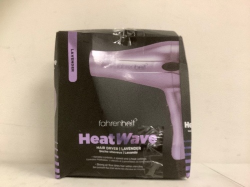 Fahrenheit Hair Dryer, Untested, E-Commerce Return - Lot 472