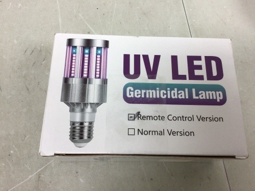 UV LED Germicidal Lamp, Untested, Appears New - Lot 482