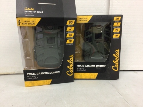 Lot of (2) Assorted Trail Cams, E-Comm Return - Lot 509