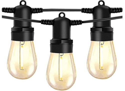 48ft Commercial Outdoor String Lights, Appears New - Lot 523