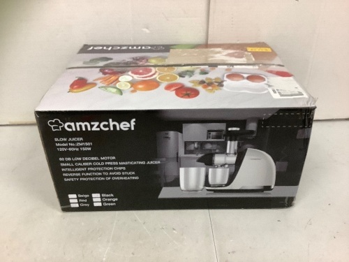 AmzChef Slow Juicer, Powers Up, Appears New - Lot 623