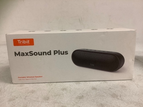 Tribit MaxSound Plus Wireless Speaker, Powers Up, Appears New - Lot 636
