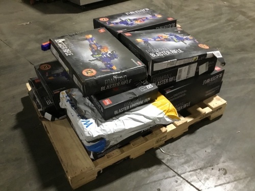 Pallet of Foam Ball Blaster Toy Guns - Lot 146