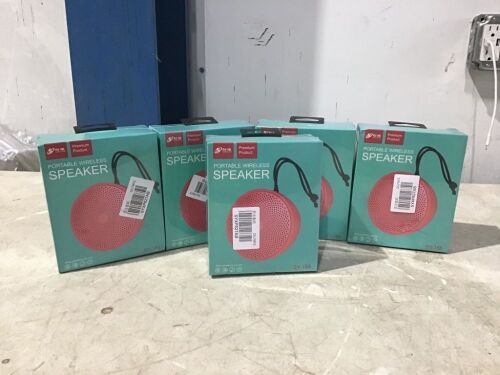 Lot of (5) Portable Wireless Speakers - Lot 346