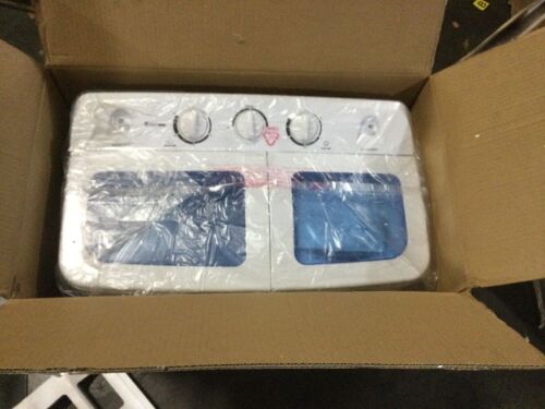Portable Mini Compact Twin Tub Washing Machine - Lot 349