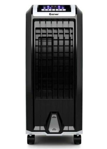 300 CFM 3-Speed Portable Evaporative Cooler Air Cooler Fan Anion Humidify with Remote Control for 250 sq. ft. - Lot 388