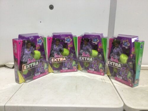 Case of (4) Barbie Extra Dolls  - Lot 393