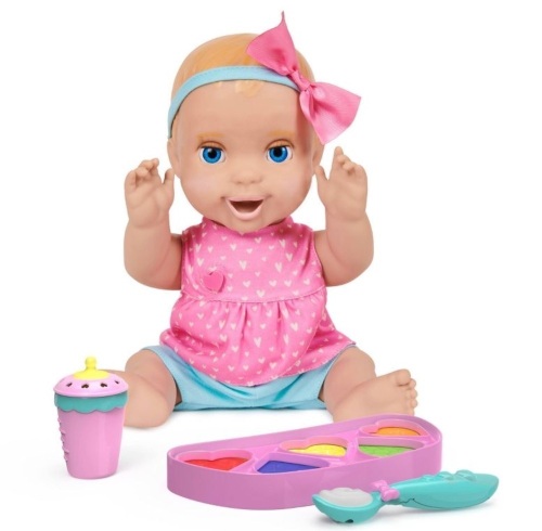 Mealtime Magic Mia Interactive Feeding Baby Doll - Lot 399