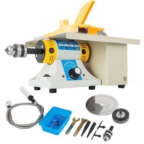 VEVOR Benchtop Mini Table Saw, Grinder, Polisher  - Lot 555