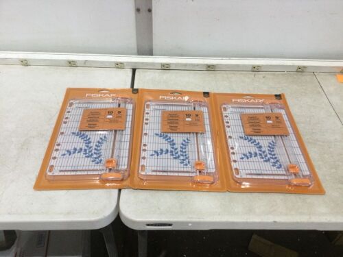 Case of (18) Fiskars SureCut Card Making Paper Trimmer 9"  - Lot 572