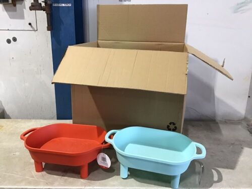 Case of (12) Small Sensory Bins - Lot 646
