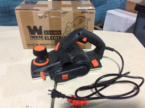 WEN 6530 6-Amp Electric Hand Planer, 3-1/4-Inch   - Lot 907