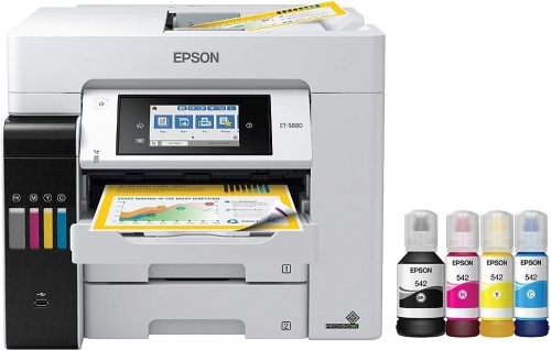 Epson EcoTank Pro Wireless All-in-One Cartridge-Free SuperTank Office Printer. Appears New and Unopened. $899 Retail Value - Lot 45