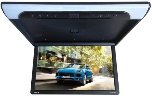Pyle 19.4" Overhead Flip-Down Display Screen Roof Mount Monitor, PLRV1925 - Appears New   - Lot 58