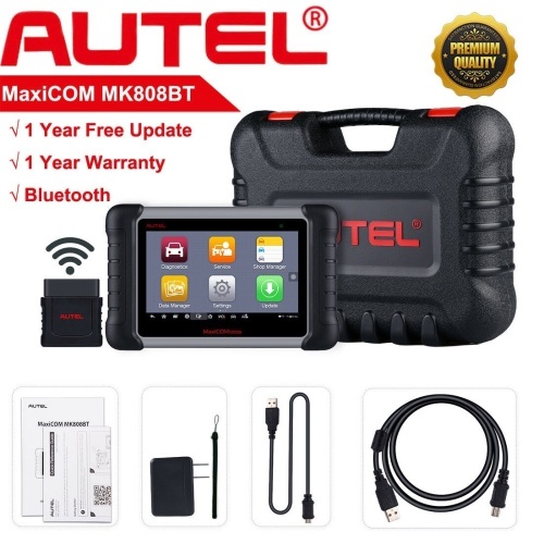 Autel MK808BT Diagnostic Scan Tools All System ABS SRS EPB SAS DPF BMS Oil Reset. Appears New - Lot 89