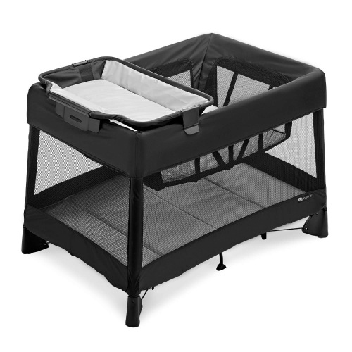 4moms Breeze Plus Portable Playard with Removable Bassinet and Baby Changing Station, Easy One-Handed Setup. NEW - Lot 97