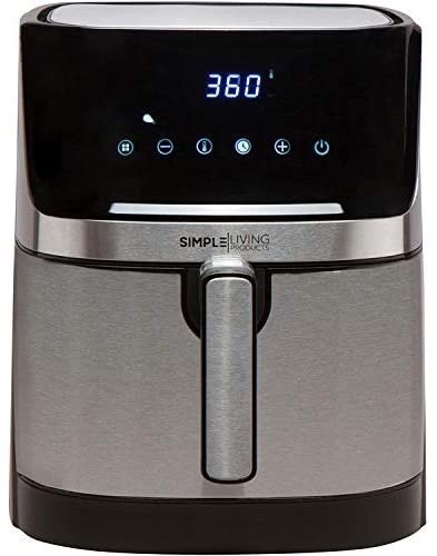 Simple Living 5.8Qt LED Touch Screen Air Fryer - New  - Lot 107