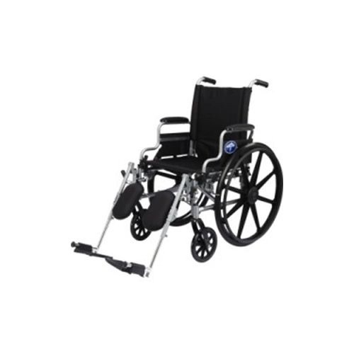 Medline MDS806550E Excel K4 Basic Wheel Chair, 18" Wide - Appears New   - Lot 108