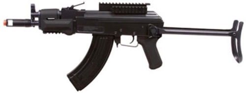 GameFace GF76 Electric Full/Semi-Auto Tactical-Style Carbine Airsoft Rifle with Battery Charger, Black - Appears New   - Lot 110