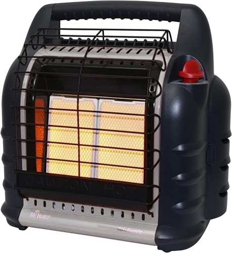 Mr. Heater Big Buddy Grey Indoor-Safe Portable RV Propane Heater - Appears New    - Lot 130