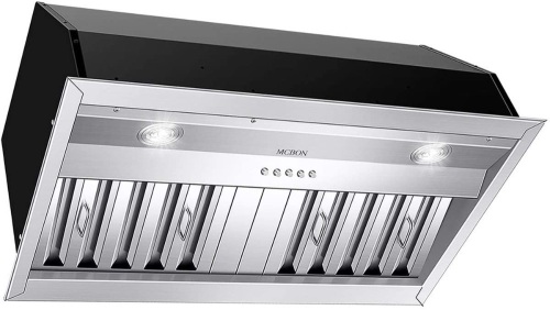 MCBON 30" Range Hood Insert, Stainless Steel, Black - Appears New - Lot 145