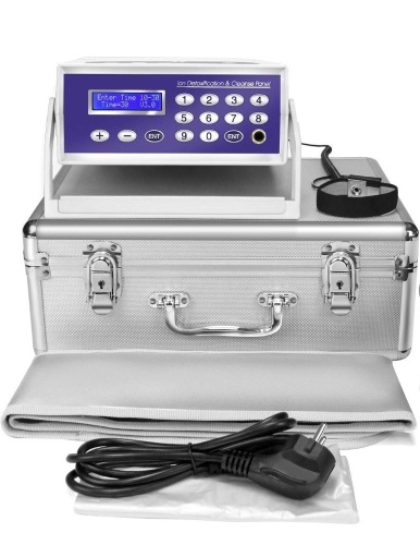 Ionic Foot Bath Detox Spa Machine with LED Display and Infrared Belt - Appears New   - Lot 178
