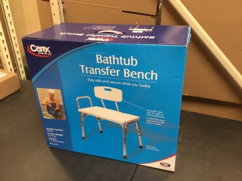 Carex Bathtub Transfer Bench - Appears New  - Lot 205