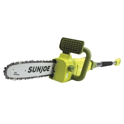 Sun Joe SWJ807E 10 in. 8 Amp Convertible Electric Telescoping Pole Chain Saw - Appears New   - Lot 226