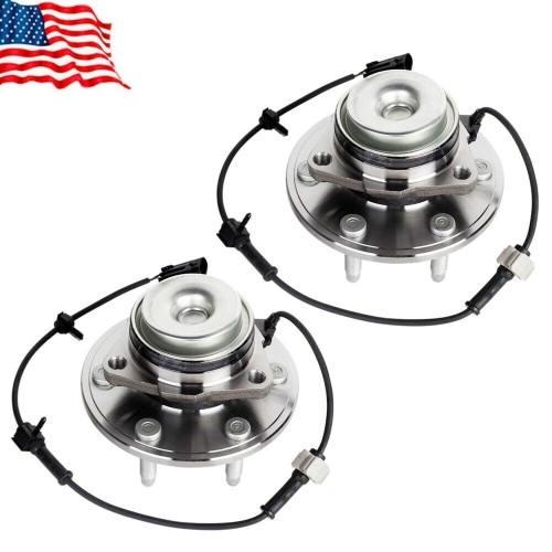 2 × Front Wheel Bearing Hub 2WD 6Lug For Chevy Express 1500 GMC Savana 515054. NEW - Lot 244