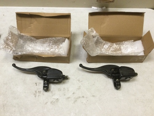Lot of (2) New Motorcycle Brake Handles - Lot 284