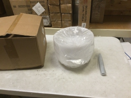 12 inch Crystal Singing Bowl, F Note. NEW - Lot 303