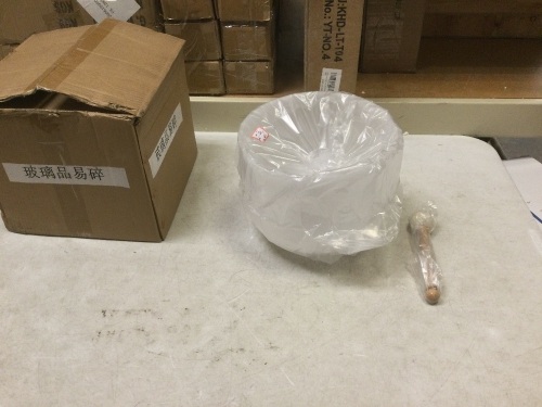 10 inch Crystal Singing Bowl, E Note. NEW - Lot 304