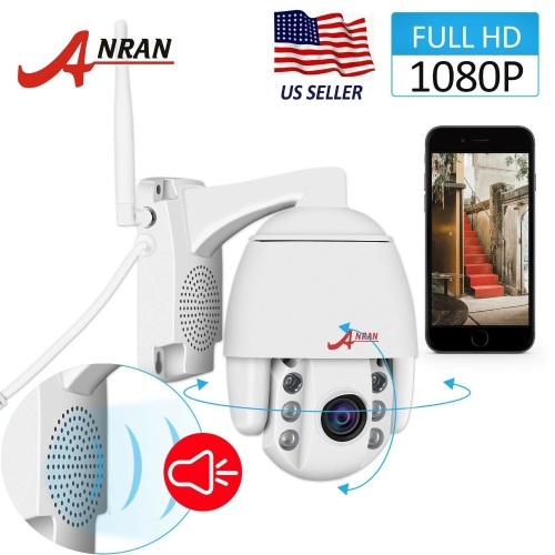 ANRAN Video 1080P HD Wireless Secuirty Camera 2WayAudio WIFI Outdoor NightVision. Appears New - Lot 331