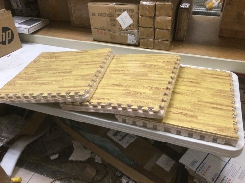 Lot of (3) 6-Packs of 24" x 24" Foam Tile - Lot 336