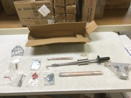 VEVOR 100Pcs Stud Welder Spot Pulling Gun Auto Body Car Panels Spotter Repair. Appears New - Lot 342