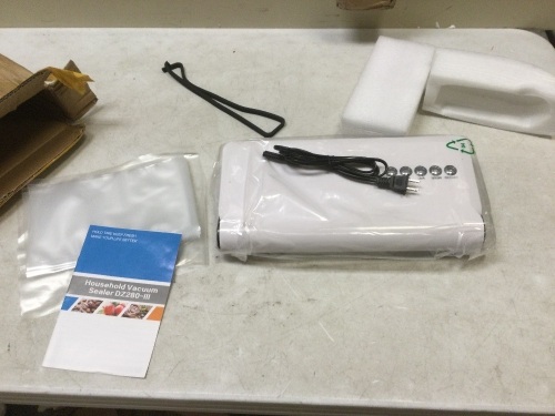 Household Vacuum Sealer. Appears New - Lot 348