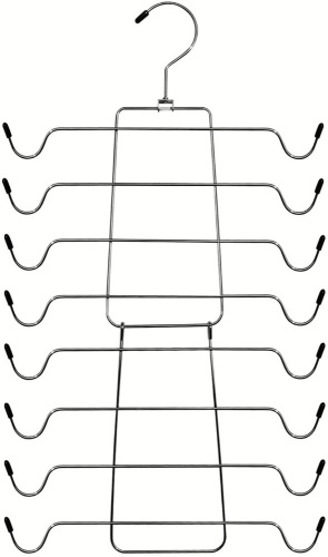 Case of Niclogi Space Saving Hangers, Metal Folding Closet Organizer - Appear New - Lot 446