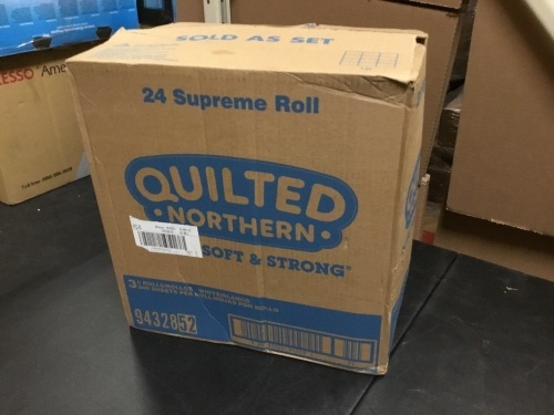 Quilted Northern Ultra Soft & Strong, 24 Supreme Toilet Paper Rolls - New - Lot 453