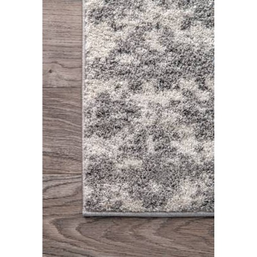 NuLoom Deedra Smoky Gray Area Rug, 7'6" x 9'6" - Appears New - Lot 459