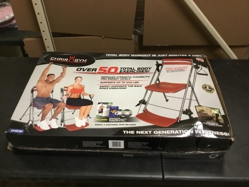 Chair Gym Workout Kit - Appears New  - Lot 498