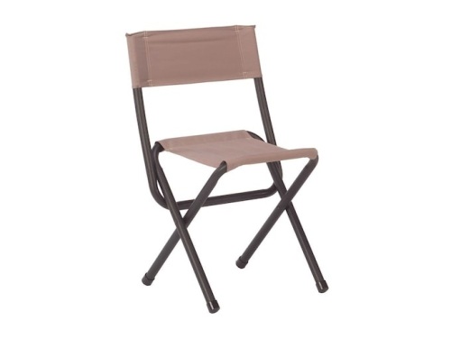 Coleman Woodsman II Camp Chair Polyester, Aluminum, Tan - Appears New - Lot 514