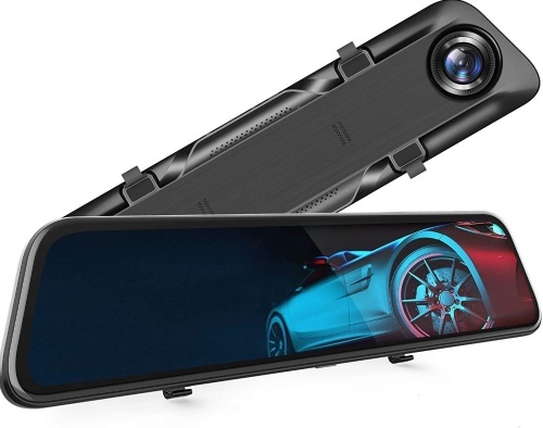 VanTop H612T 12” 4K Rear View Mirror Dash Camera - Appears New   - Lot 609
