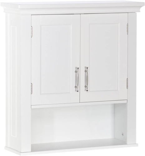 RiverRidge 06-039 Wall Cabinet, White - Appears New with Cosmetic Damage  - Lot 618