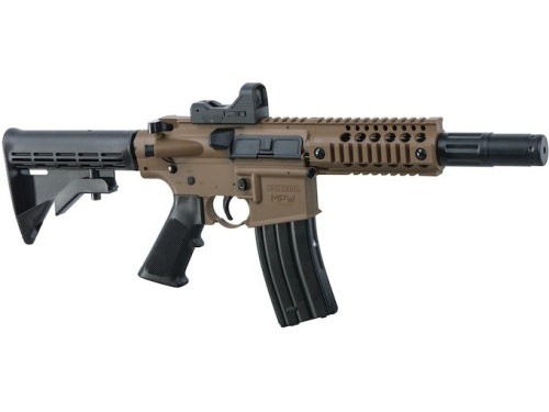 Bushmaster MPW Full Auto CO2 177 Caliber BB Air Rifle with Red Dot - Appears New  - Lot 627