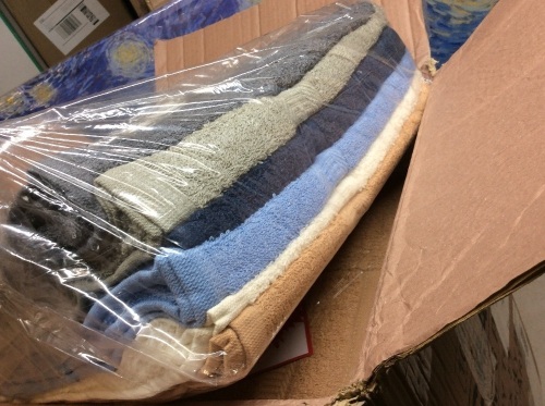 Case of Craft Ultra Absorbent 6 Pack Bath Towels, 27" x 54", 30 Total - New - Lot 640